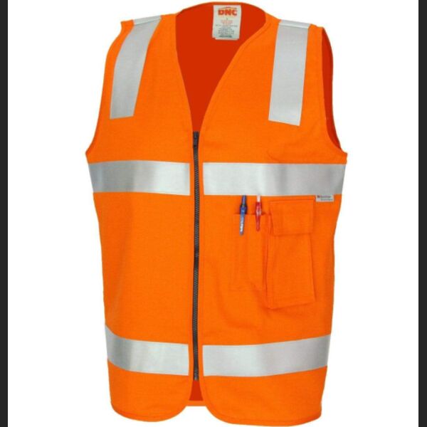 Patron Saint Flame Retardant Safety Vest with 3M F/R Tape Thumbnail