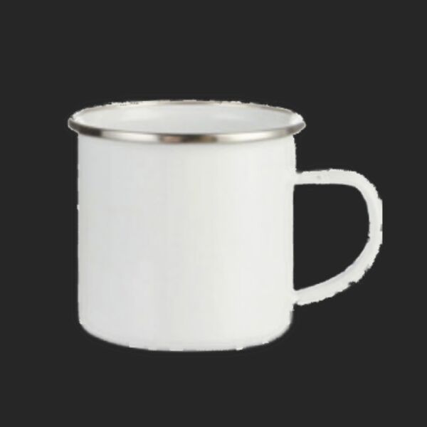 White Enamel Mug Thumbnail