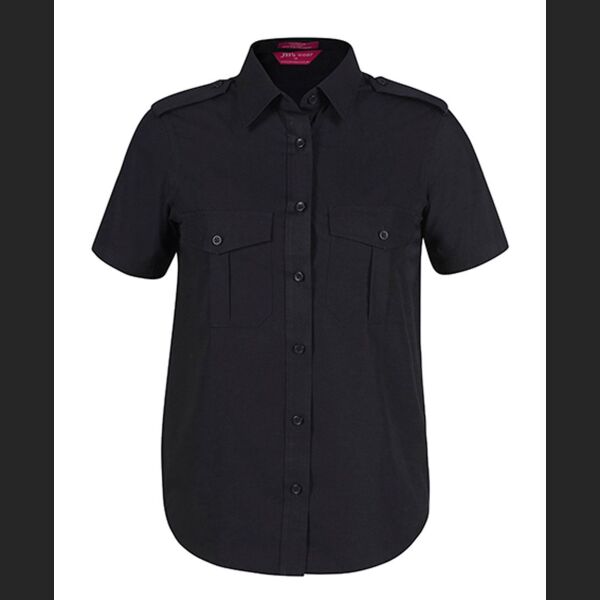 JBs Wear Ladies Epaulette Shirt S/S Thumbnail