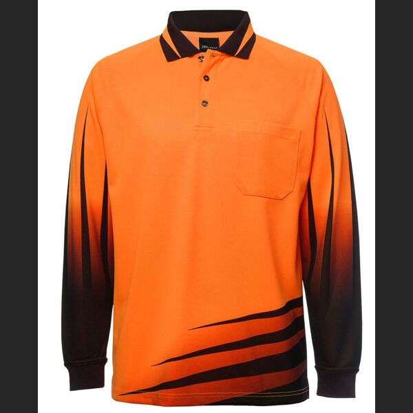 Hi Vis L/S Rippa Sub Polo Thumbnail