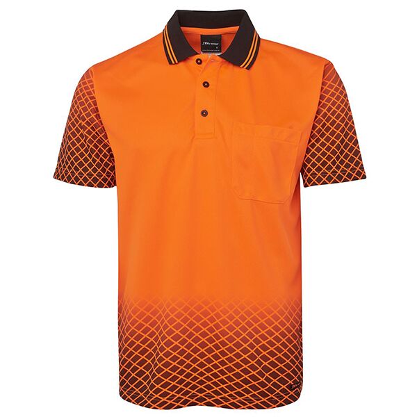JB's WEAR Hi Vis Net Sub Polo Thumbnail