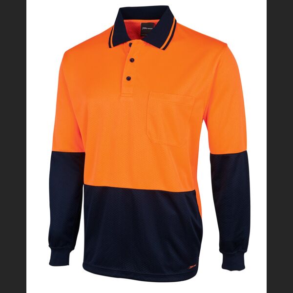 JB's WEAR HV L/S Jacquard Non Cuff Lime/Black XS Thumbnail